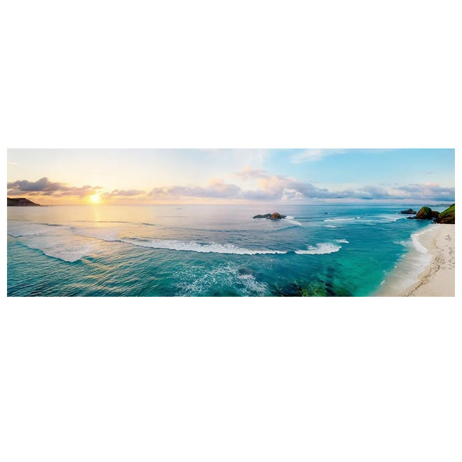 Mountain Lake Forest Wilderness Wall Art Large Format Canvas Prints Wide Format Landscape Picture For Above The Sofa Or Above The Bed