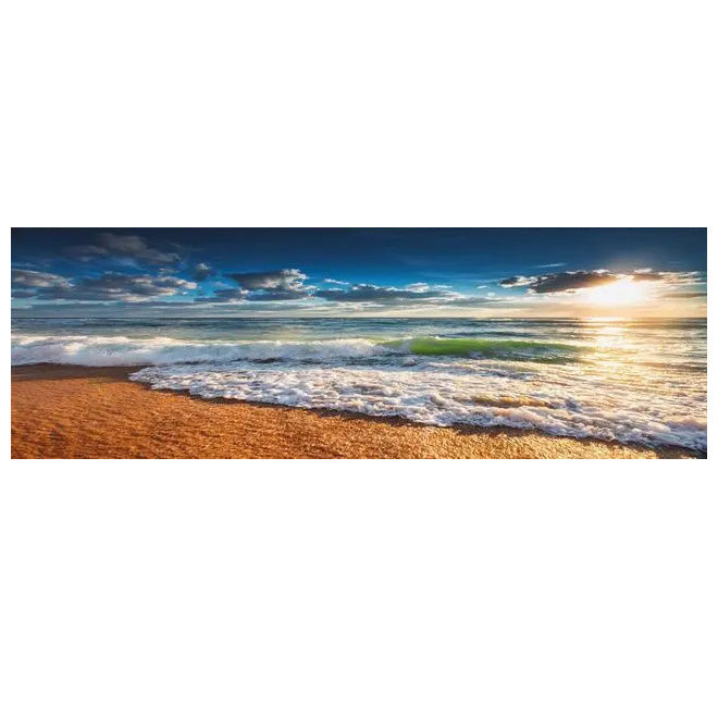 * Featured Sale * Mountain Lake Forest Wilderness Wall Art Large Format Canvas Prints Wide Format Landscape Picture For Above The Sofa Or Above The Bed