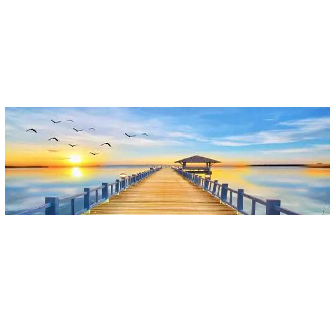 Mountain Lake Forest Wilderness Wall Art Large Format Canvas Prints Wide Format Landscape Picture For Above The Sofa Or Above The Bed