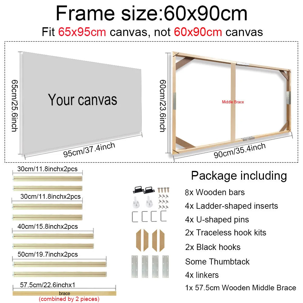 60x90cm_Wooden_Frame_Kits_For_Canvas_Prints_Solid_Wood_Stretcher_Bars_DIY_Picture_Framing_Kits_2025