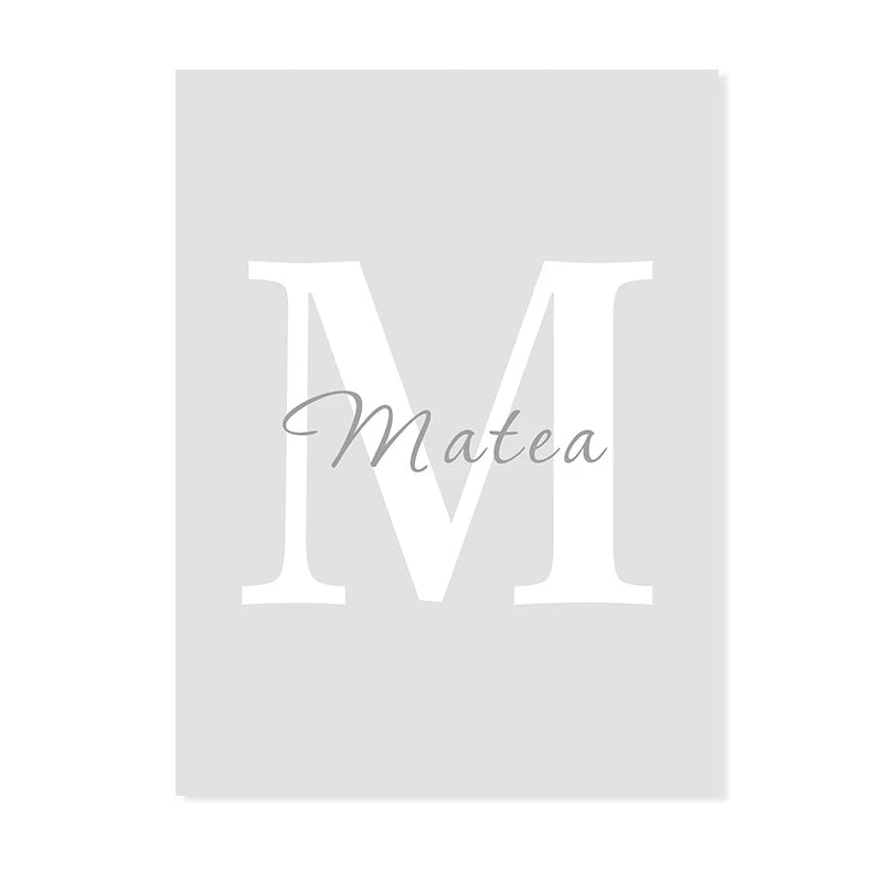 Dream Big Little One Personalized Baby's Name Nursery Wall Art Prints Posters Cute Customized Pictures For Kid's Room Wall Decororation