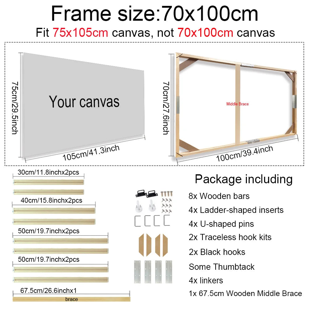 70x100cm_Wooden_Frame_Kits_For_Canvas_Prints_Solid_Wood_Stretcher_Bars_DIY_Picture_Framing_Kits_2025