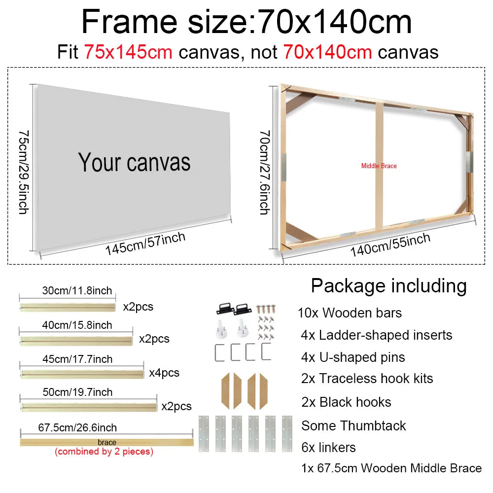 70x140cm_Wooden_Frame_Kits_For_Canvas_Prints_Solid_Wood_Stretcher_Bars_DIY_Picture_Framing_Kits_2025