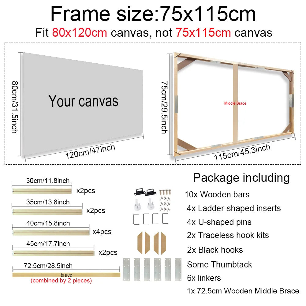 75x115cm_Wooden_Frame_Kits_For_Canvas_Prints_Solid_Wood_Stretcher_Bars_DIY_Picture_Framing_Kits_2025