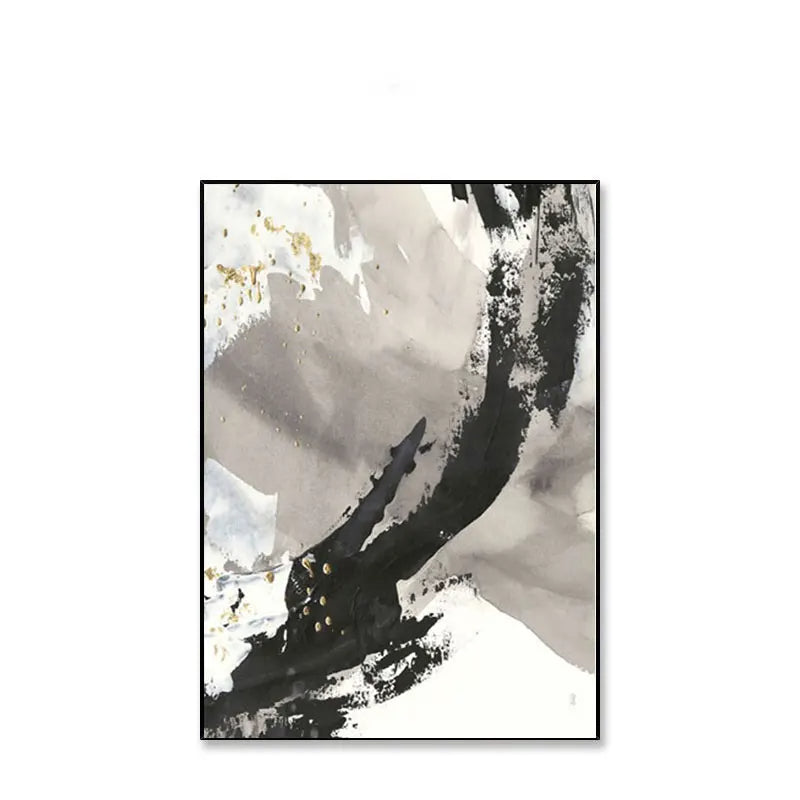 Abstract Shades Of Black Grey Wall Art Fine Art Canvas Prints Modern Nordic Pictures For Living Room Bedroom Scandinavian Home Styling