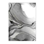 Abstract Black White Liquid Marble Poster Wall Art Fine Art Canvas Prints Modern Minimalist Pictures For Living Room Dining Room Home and Office Decor 2025 002