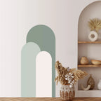 Abstract Geometric Archway Wall Mural Removable PVC Vinyl Wall Decal For Living Room Kid's Room Creative DIY Home Decor
