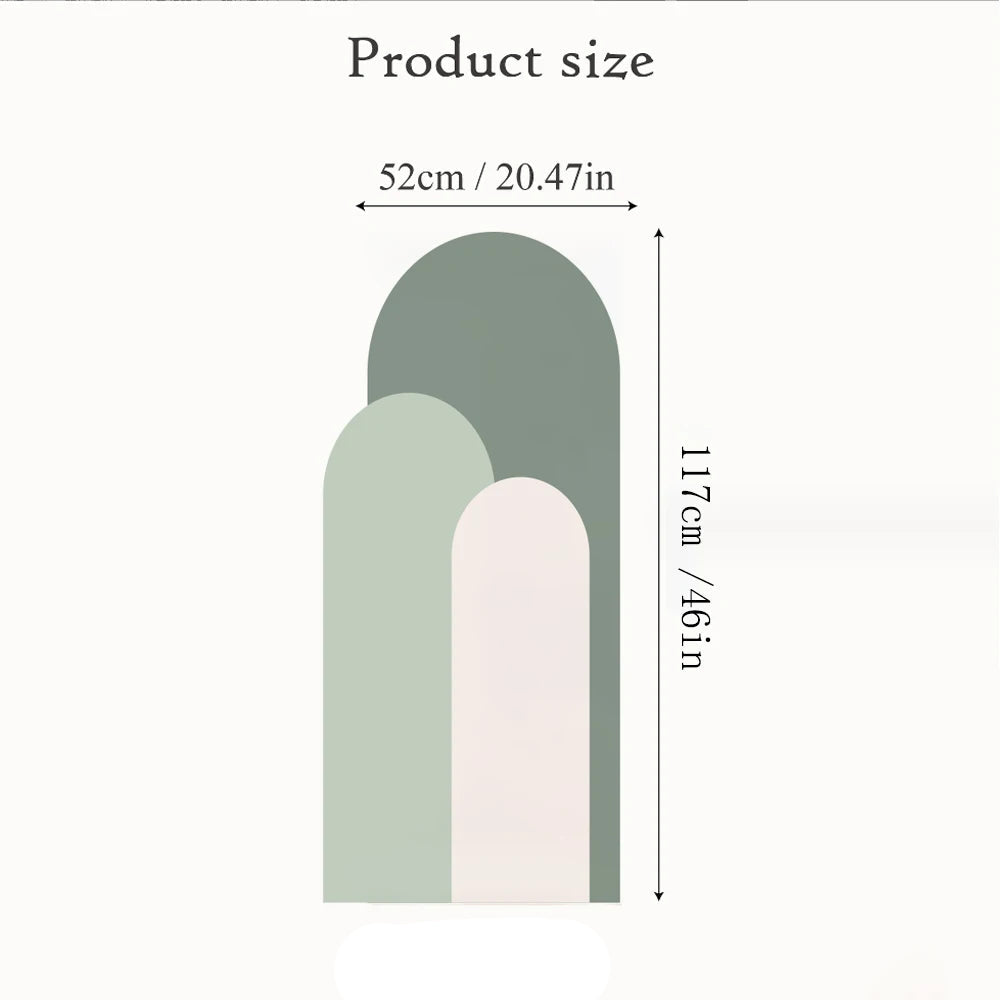 Abstract Geometric Archway Wall Mural Removable PVC Vinyl Wall Decal For Living Room Kid's Room Creative DIY Home Decor