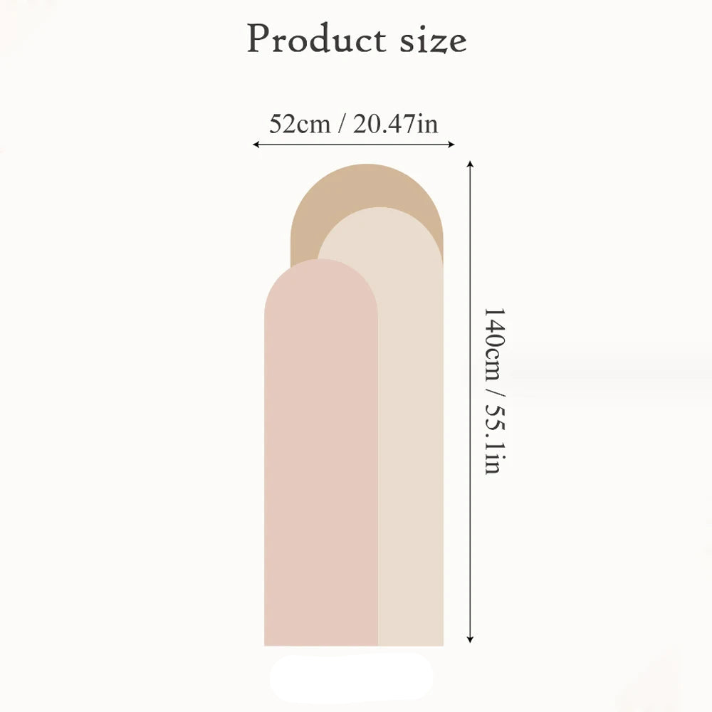 Abstract Geometric Archway Wall Mural Removable PVC Vinyl Wall Decal For Living Room Kid's Room Creative DIY Home Decor