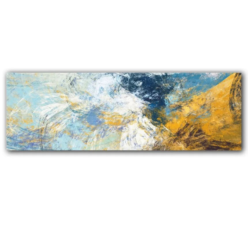 Abstract Minimalist Flowing Landscape Wall Art Fine Art Canvas Prints Wide Format Pictures For Above The Sofa Modern Art For Above The Bed