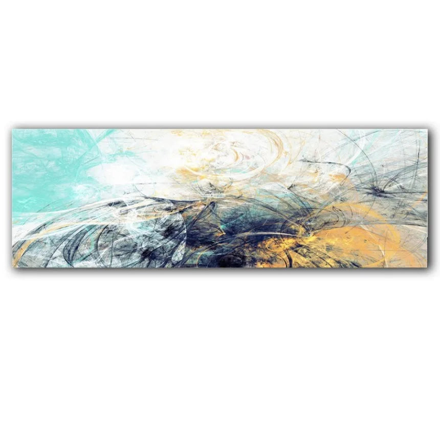 Abstract Minimalist Flowing Landscape Wall Art Fine Art Canvas Prints Wide Format Pictures For Above The Sofa Modern Art For Above The Bed