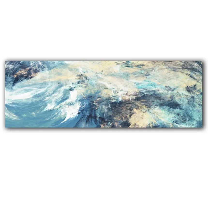 Abstract Minimalist Flowing Landscape Wall Art Fine Art Canvas Prints Wide Format Pictures For Above The Sofa Modern Art For Above The Bed