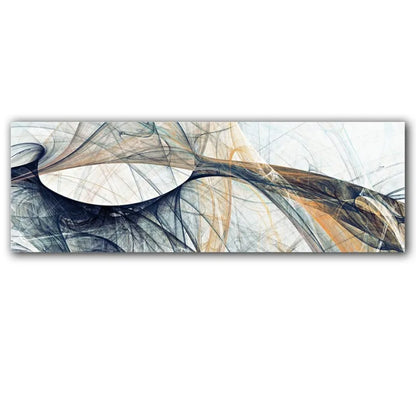 Abstract Minimalist Flowing Landscape Wall Art Fine Art Canvas Prints Wide Format Pictures For Above The Sofa Modern Art For Above The Bed
