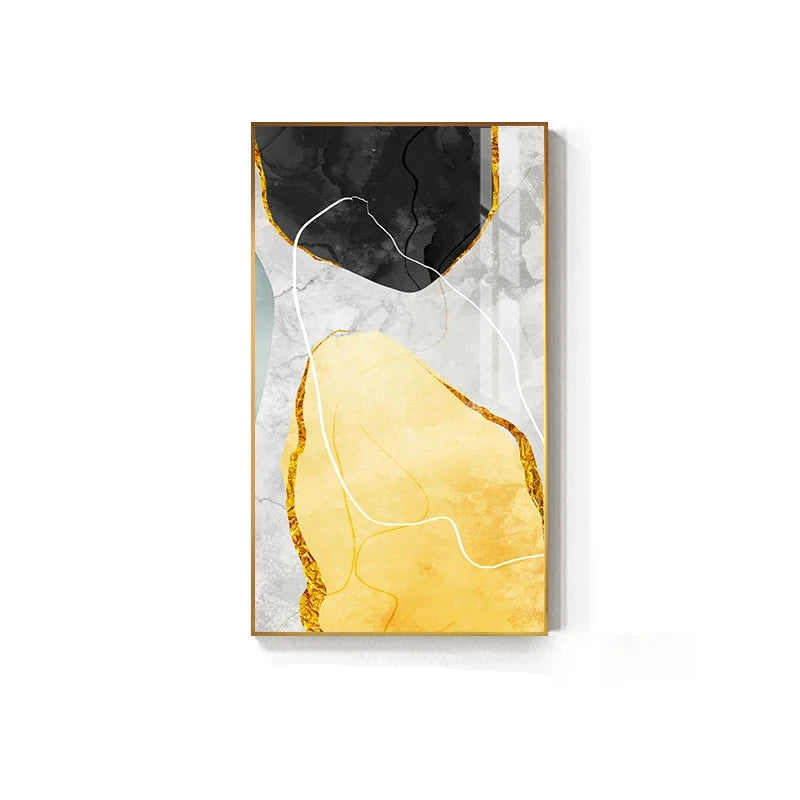 Abstract Zen Pebbles Wall Art Fine Art Canvas Prints Nordic Geomorphic Pictures For Living Room Bedroom Entrance Foyer Art Decor