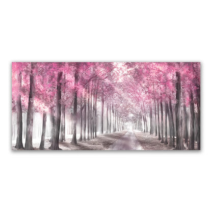 Autumn Sunshine Forest Wall Art Fine Art Canvas Print Natural Landscape Picture For Living Room Dining Room Scandinavian Home Decor