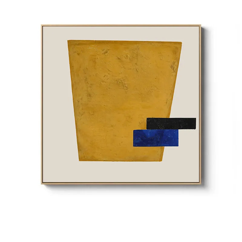 Beige Terracotta Minimalist Nordic Abstract Wall Art Fine Art Canvas Prints Square Format Pictures For Bedroom Modern Art For Living Room