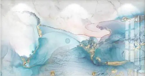 Big Sizes Nordic Liquid Marble Print Large Format Wall Mural Art Decor Wallpaper For Living Room TV Background Art For Living Room