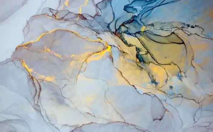 Big Sizes Nordic Liquid Marble Print Large Format Wall Mural Art Decor Wallpaper For Living Room TV Background Art For Living Room