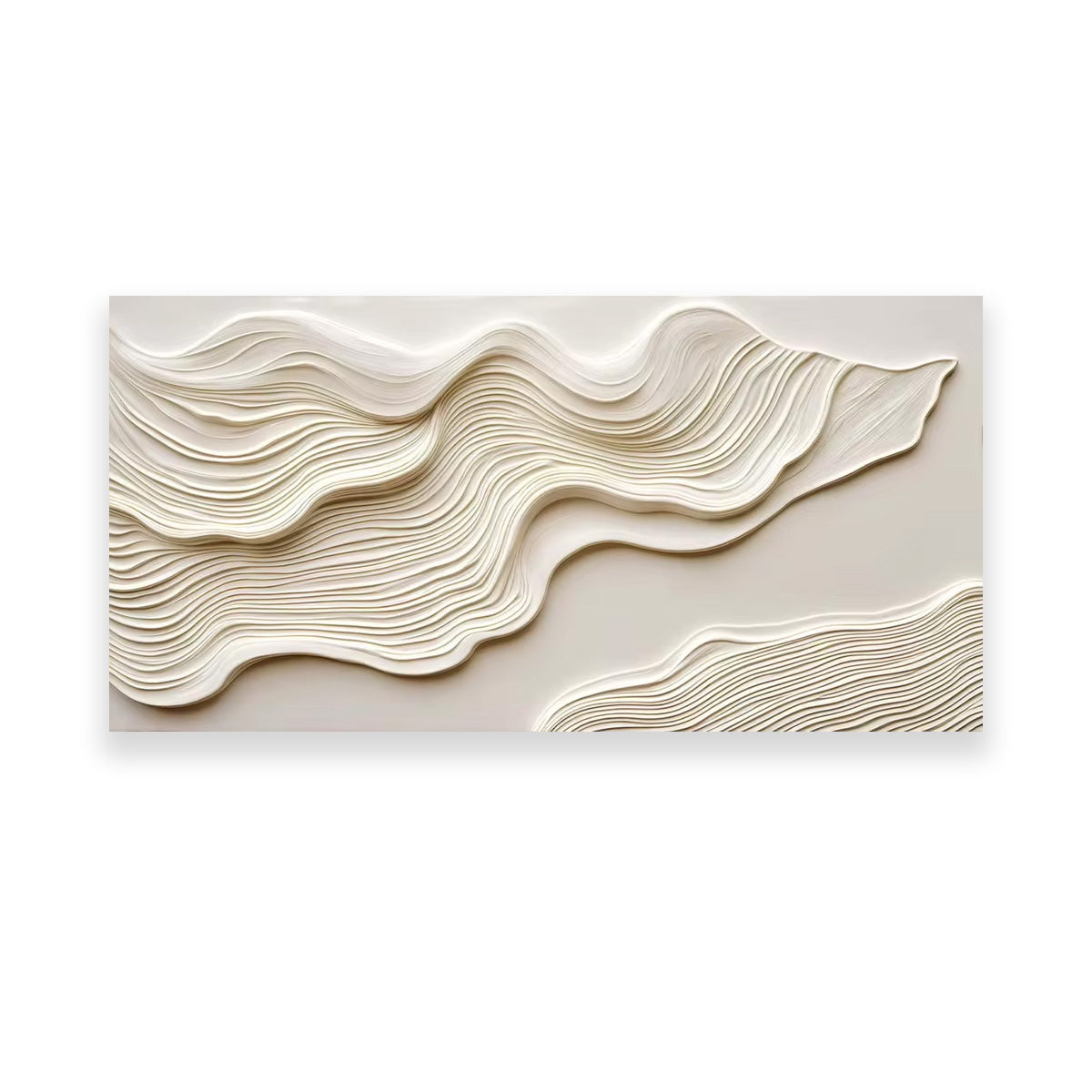 Big Sizes Minimalist Abstract Flowing Coastal Wall Art Fine Art Canvas Print Picture For Modern Apartment Living Room Bedroom Art Decor