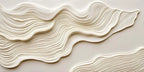 Abstract wavy ceramic design on a light background
