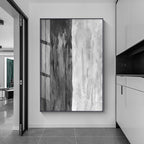 Black White Urban Style Wall Art Fine Art Canvas Prints Modern Minimalist Abstract Pictures For Kitchen Living Room Home & Office
