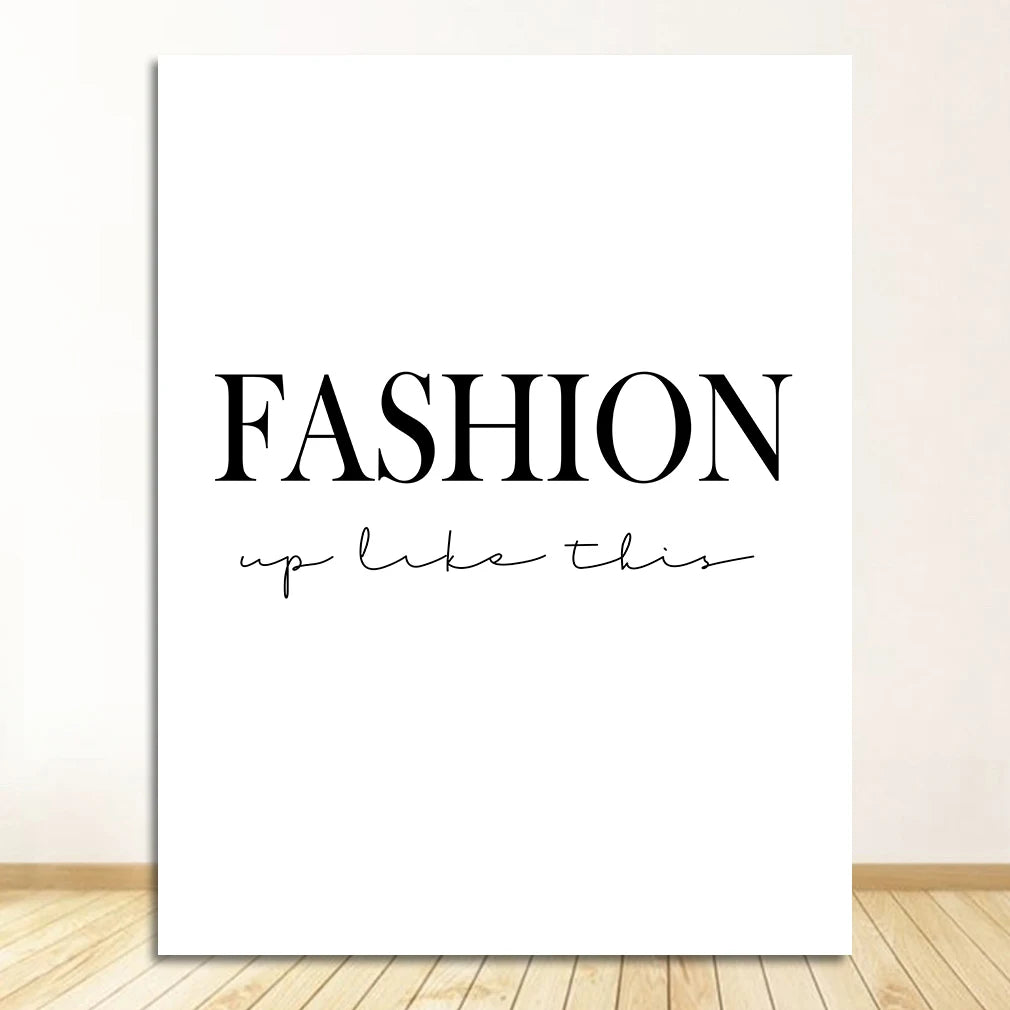 Black Lip Gloss Fashion Beauty Poster Wall Art Fine Art Canvas Prints Minimalist Black White Pictures For Studio Living Room Bedroom Salon Art Decor 2025