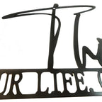 Black Metal Typographic Quote Wall Art 3d Iron Crafted This Is Us Wall Plaque For Living Room Dining Room Creative Nordic Wall Decor