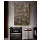 Black Natural Wood Grain Wall Art Fine Art Canvas Prints Modern Abstract Pictures For Apartment Living Room Dining Room Home Office Decor 2025 001