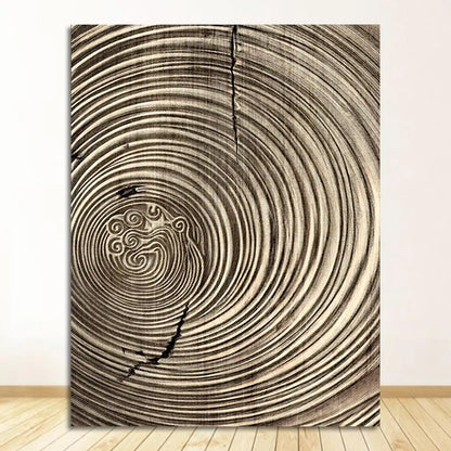 Black Natural Wood Grain Wall Art Fine Art Canvas Prints Modern Abstract Pictures For Apartment Living Room Dining Room Home Office Decor 2025 001