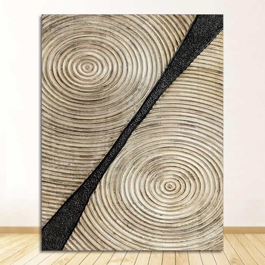 Black Natural Wood Grain Wall Art Fine Art Canvas Prints Modern Abstract Pictures For Apartment Living Room Dining Room Home Office Decor 2025 001
