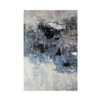 Blue Gray Contemporary Abstract Wall Art Fine Art Canvas Prints Posters Pictures For Living Room Home Office Art Decor