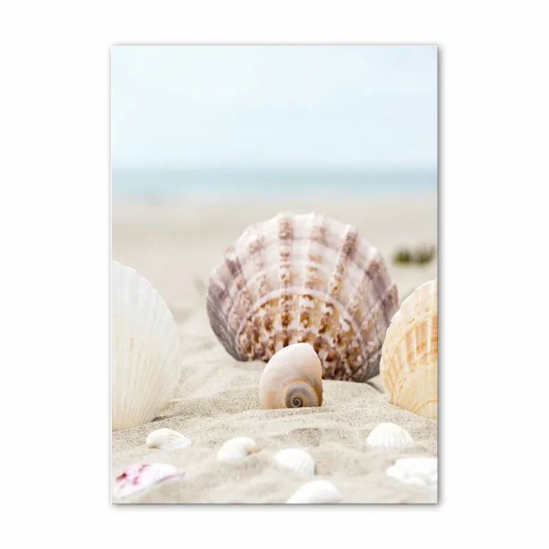 Blue Ocean Beach Scenes Tropical Getaway Travel Dreams Wall Art Fine Art Canvas Prints Posters Summer Gallery Wall Pictures For Living Room Decor