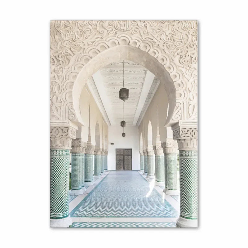 Blue Ocean Beach Scenes Tropical Getaway Travel Dreams Wall Art Fine Art Canvas Prints Posters Summer Gallery Wall Pictures For Living Room Decor