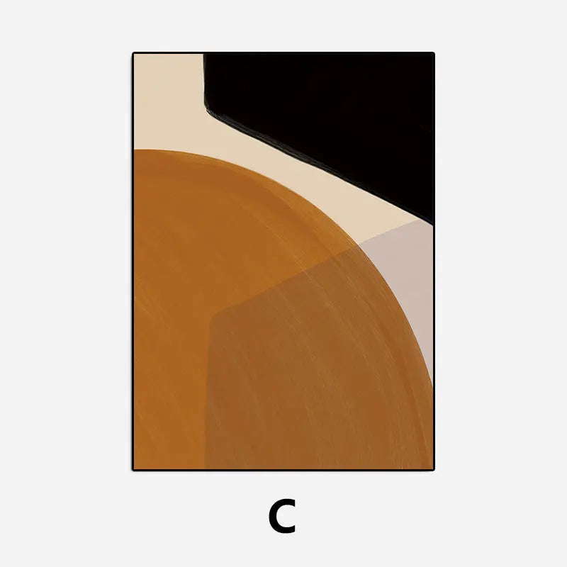 Bold Colorful Nordic Abstract Wall Art Fine Art Canvas Prints Pictures For Modern Apartment Living Room Bedroom Hotel Room Home Office Art Decor