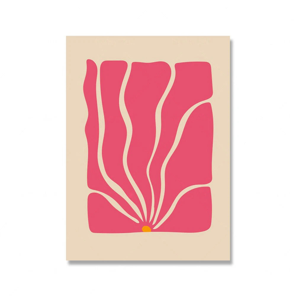 Bright Colorful Botanical Abstract Wall Art Fine Art Canvas Prints Vibrant Color Pictures For Modern Home Living Room Bedroom Art Decor 2025