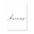 Buenas Noches Good Night Spanish Quotes Post Simple Black White Quotations Wall Art Fine Art Canvas Prints Minimalist Nordic Pictures For Bedroom 2025