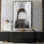 Classical Architectural Wall Art Posters Fine Art Canvas Prints Inspirational Atmospheric Pictures For Living Room Contemporary Foyer Art Decor