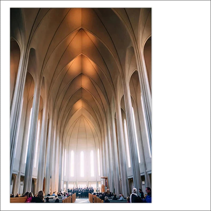 Classical Architectural Wall Art Posters Fine Art Canvas Prints Inspirational Atmospheric Pictures For Living Room Contemporary Foyer Art Decor