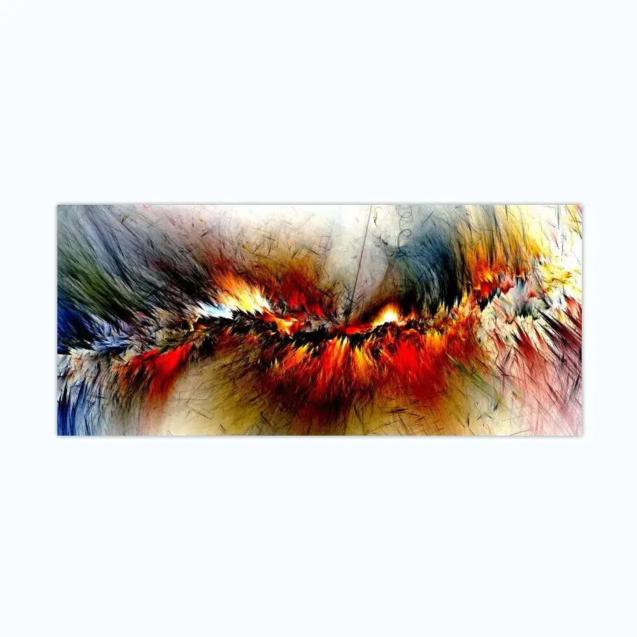 Colorful Abstract Alien Cloud Wall Art Fine Art Canvas Print Picture For Modern Apartment Bedroom Living Room Above-The-Sofa Wall Decor