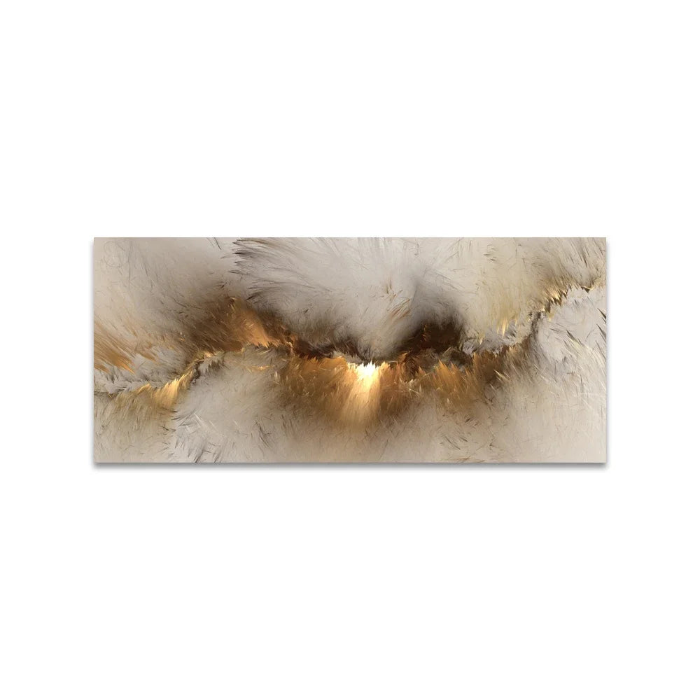 Colorful Abstract Alien Cloud Wall Art Fine Art Canvas Print Picture For Modern Apartment Bedroom Living Room Above-The-Sofa Wall Decor