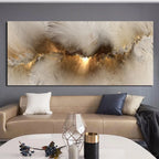 Colorful Abstract Alien Cloud Wall Art Fine Art Canvas Print Picture For Modern Apartment Bedroom Living Room Above-The-Sofa Wall Decor