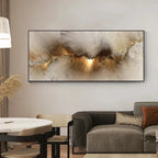Colorful Abstract Alien Cloud Wall Art Fine Art Canvas Print Picture For Modern Apartment Bedroom Living Room Above-The-Sofa Wall Decor