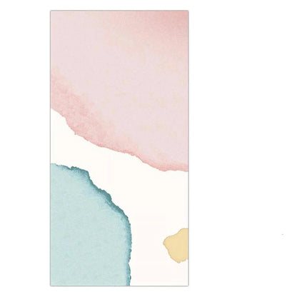 Colorful Pastel Watercolor Abstract Wall Art Fine Art Canvas Prints Pictures For Modern Apartment Living Room Studio Bedroom Art Decor