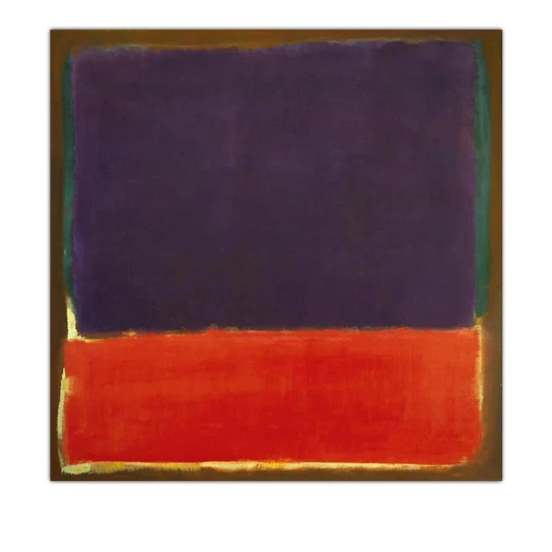 Colorful Vintage Minimalist Abstract Wall Art Fine Art Canvas Prints Square Format Pictures For Modern Apartment Living Room Contemporary Home Decor