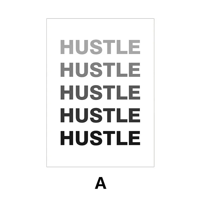 Daily Motivation Inspirational Quotations Posters Wall Art Fine Art Canvas Prints Simple Quotes Pictures For Bedroom Study Room Home Office Decor