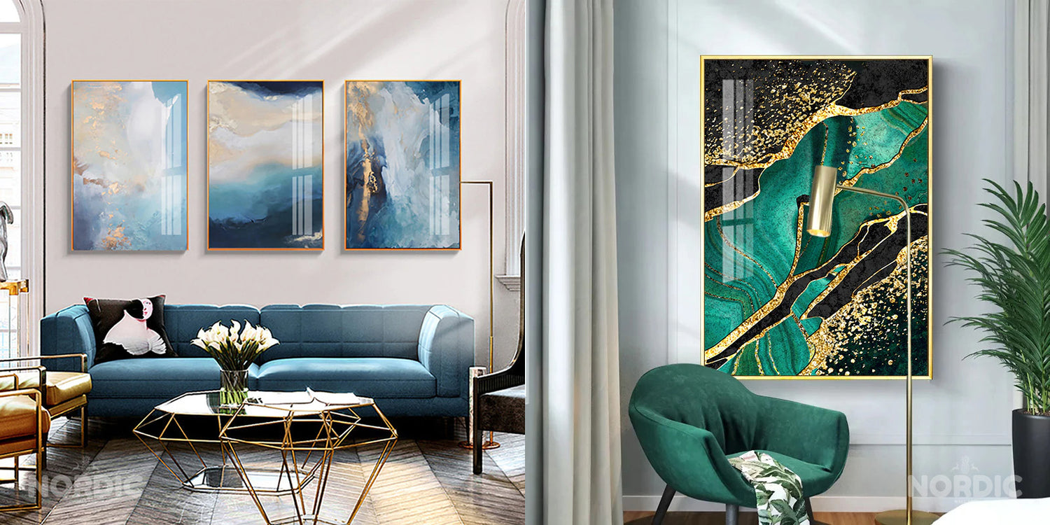 Decorate your place in style and elegance with the trending collection of Nordic Wall Art Marble print wall decor for living room, kitchen or bedroom art decor