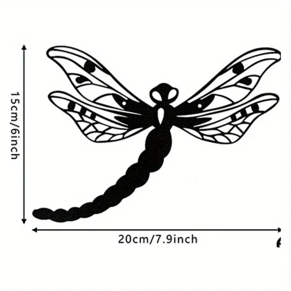 Dragonflies Iron Art Wall Art 3D Metal Sculptured Wall Decoration For Living Room Dining Room Creative Nordic Home Decor 2025