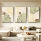 Earthy Tones Nordic Zen Stones Wall Art Fine Art Canvas Prints Pictures For Modern Apartment Living Room Bedroom Art For Contemporary Interiors 2025