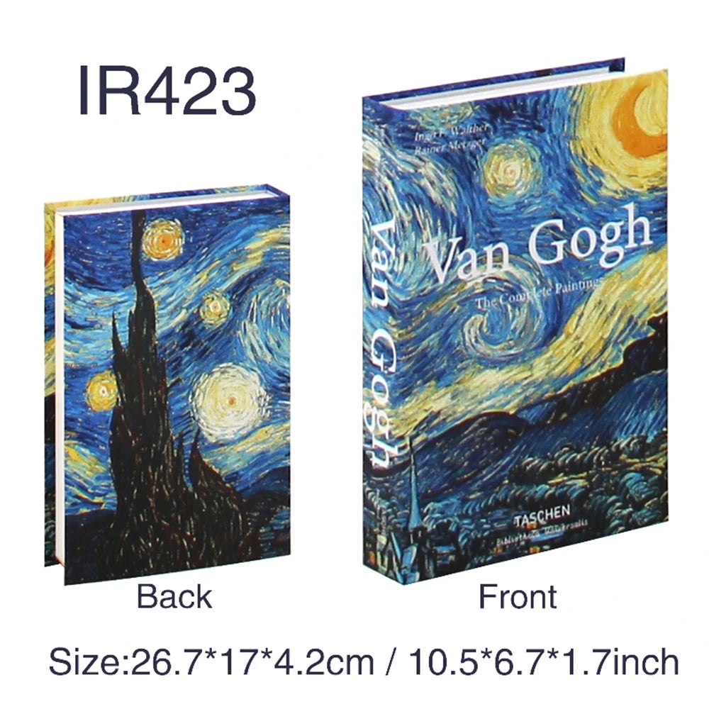 Fashion Art Style Faux Books Coffee Table Decor Book Box Storage Boxes Luxury Practical Ornamental Decoration For Modern Home Decor