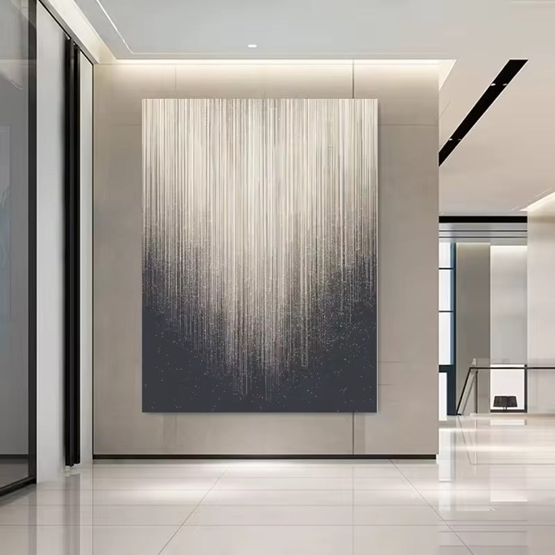 Fine Lines Modern Aesthetics Abstract Wall Art Fine Art Canvas Prints Pictures For Living Room Dining Room Entranceway Foyer Art Decor